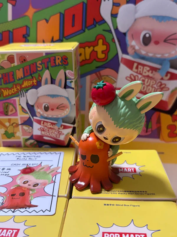 The Monsters Wacky Mart series-squishy Charm blind box&ラブブコンビニシリーズ ブラインドボックス