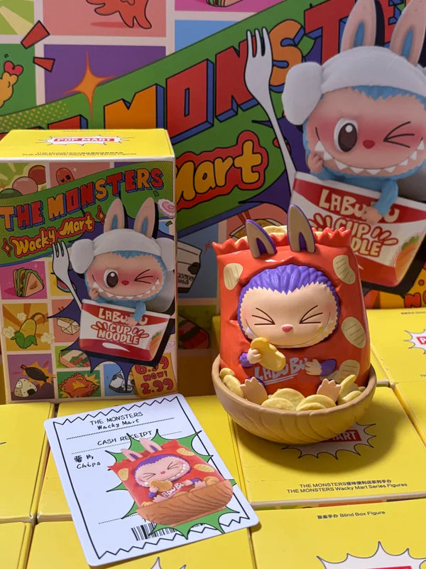 The Monsters Wacky Mart series-squishy Charm blind box&ラブブコンビニシリーズ ブラインドボックス