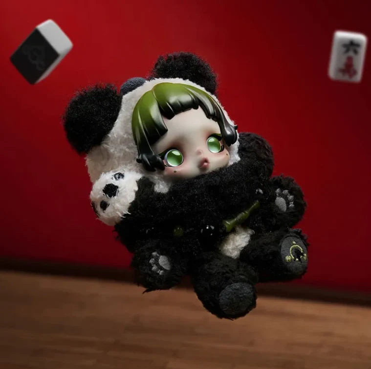 #13 SKULLPANDA Lazy Panda Plush Doll Pendant