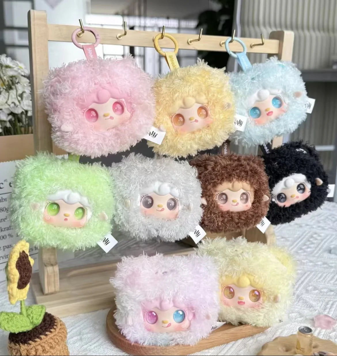 Yooki V9 Little Bear Mini Pendant Plush Blind Box & YOOKI9代 ベアちゃんシリーズ&ブラインドボックス&ペンダント