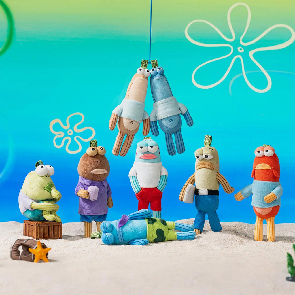 Bikini Bottom Buddies - Whimsical Plush&ぬいぐるみ
