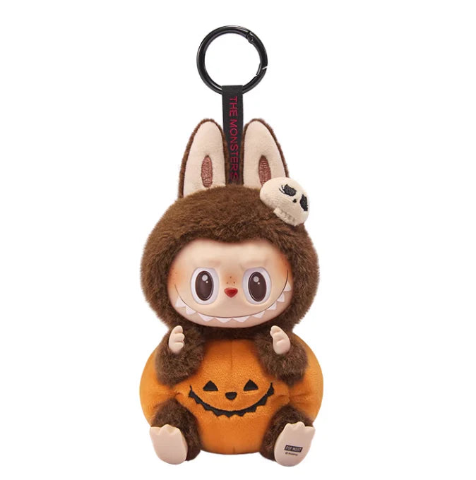 The Monsters - happy halloween party series sitting pumpkin vinyl plush pendant