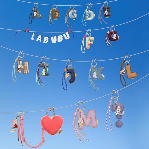 #02 モンスターピンfor loveシリーズ- letter pendant blind box