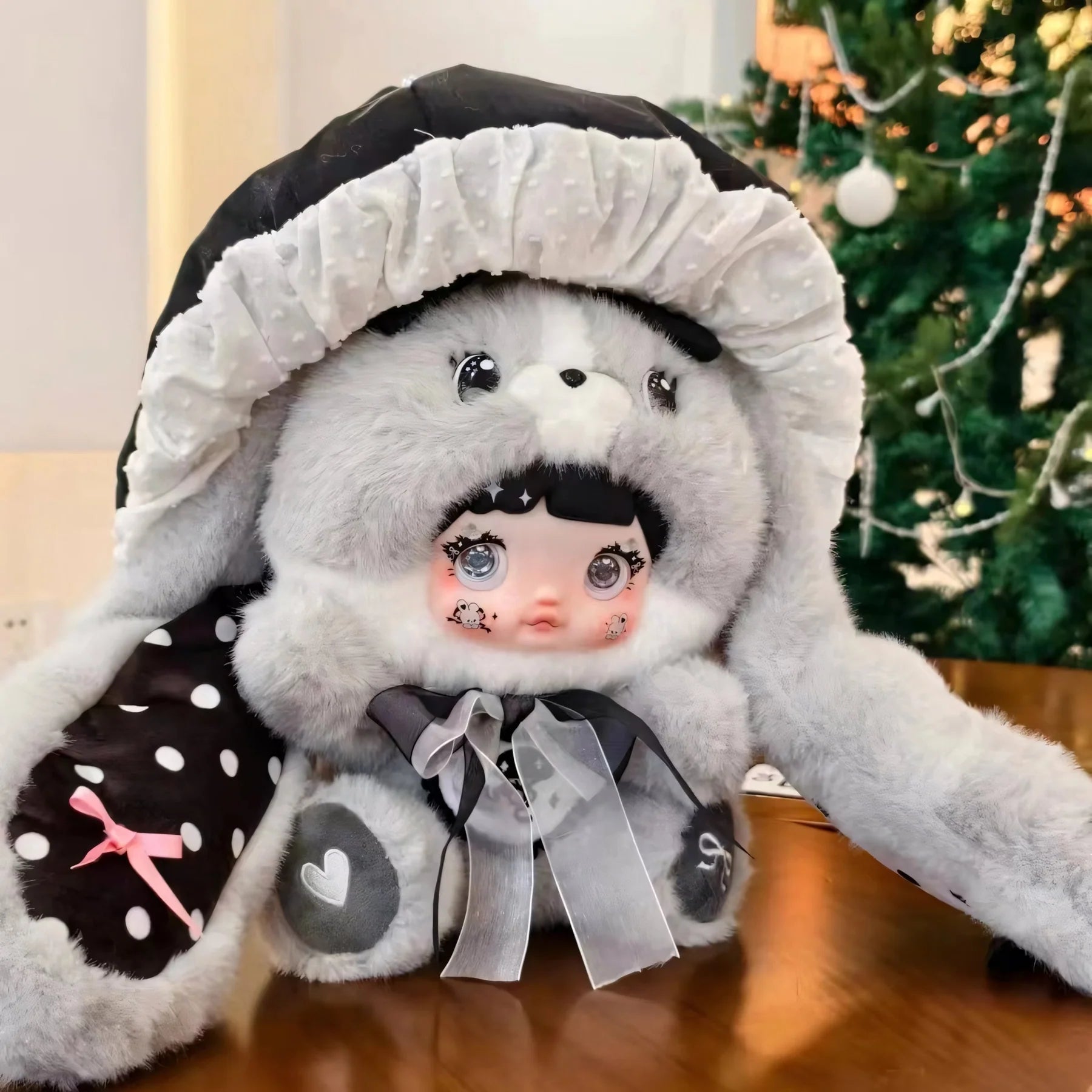 #40 Nommi Mushroom Hat 400% Plush Blind Box&ノミ キノコ帽子400%&ブラインドボックス