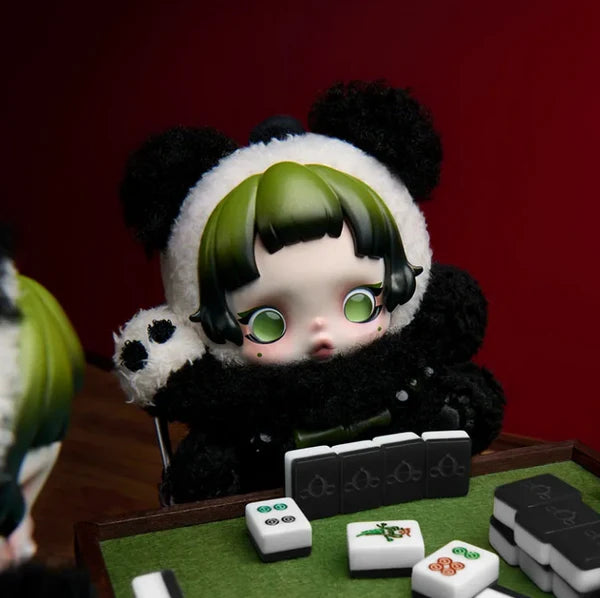 #13 SKULLPANDA Lazy Panda Plush Doll Pendant