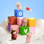 #308 THE MONSTERS #V4 ミニピン フォーラブシリーズ - ビニールプラッシュペンダントブラインドボックス