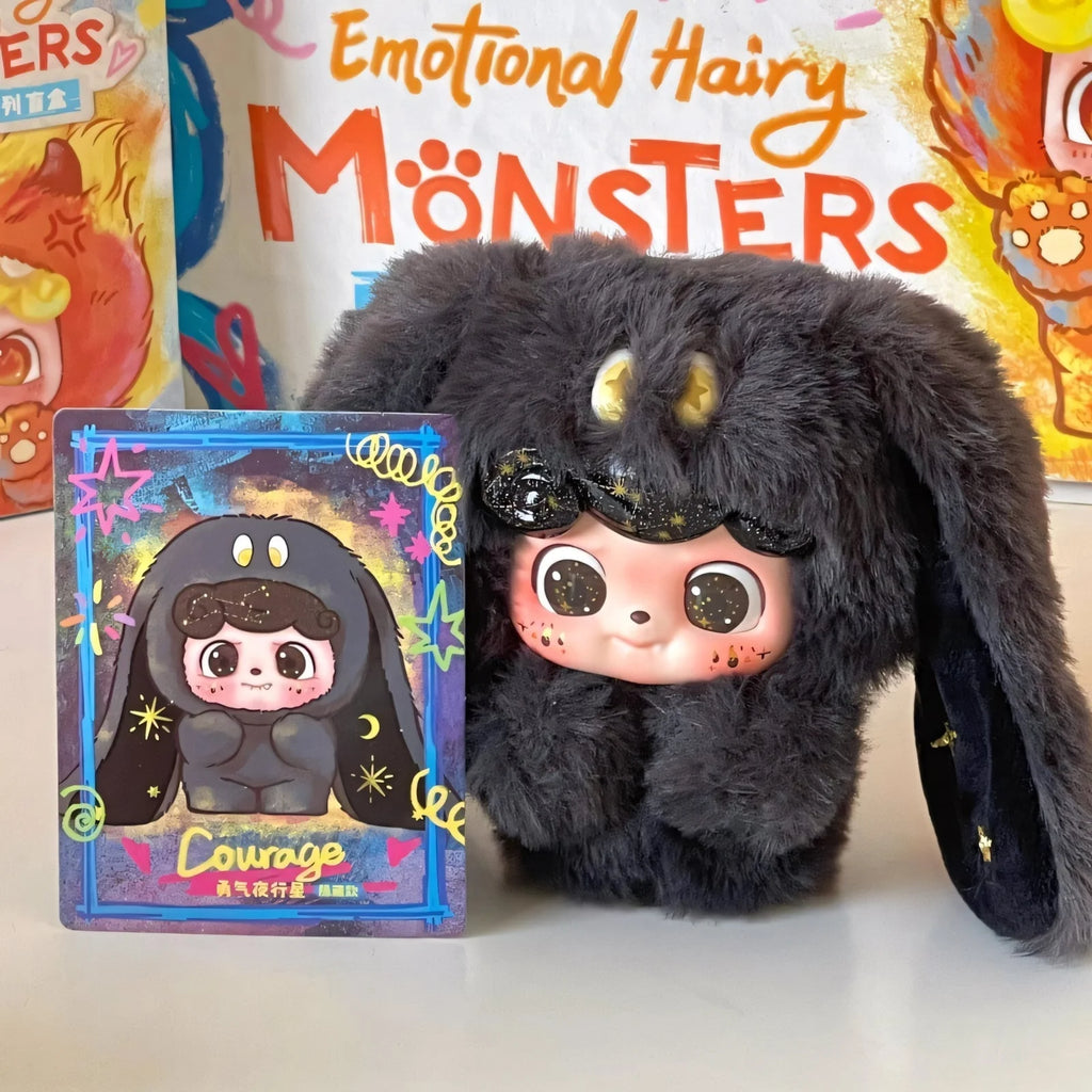Q kid Emotional Hairy Monsters&イモション シリーズぬいぐるみ
