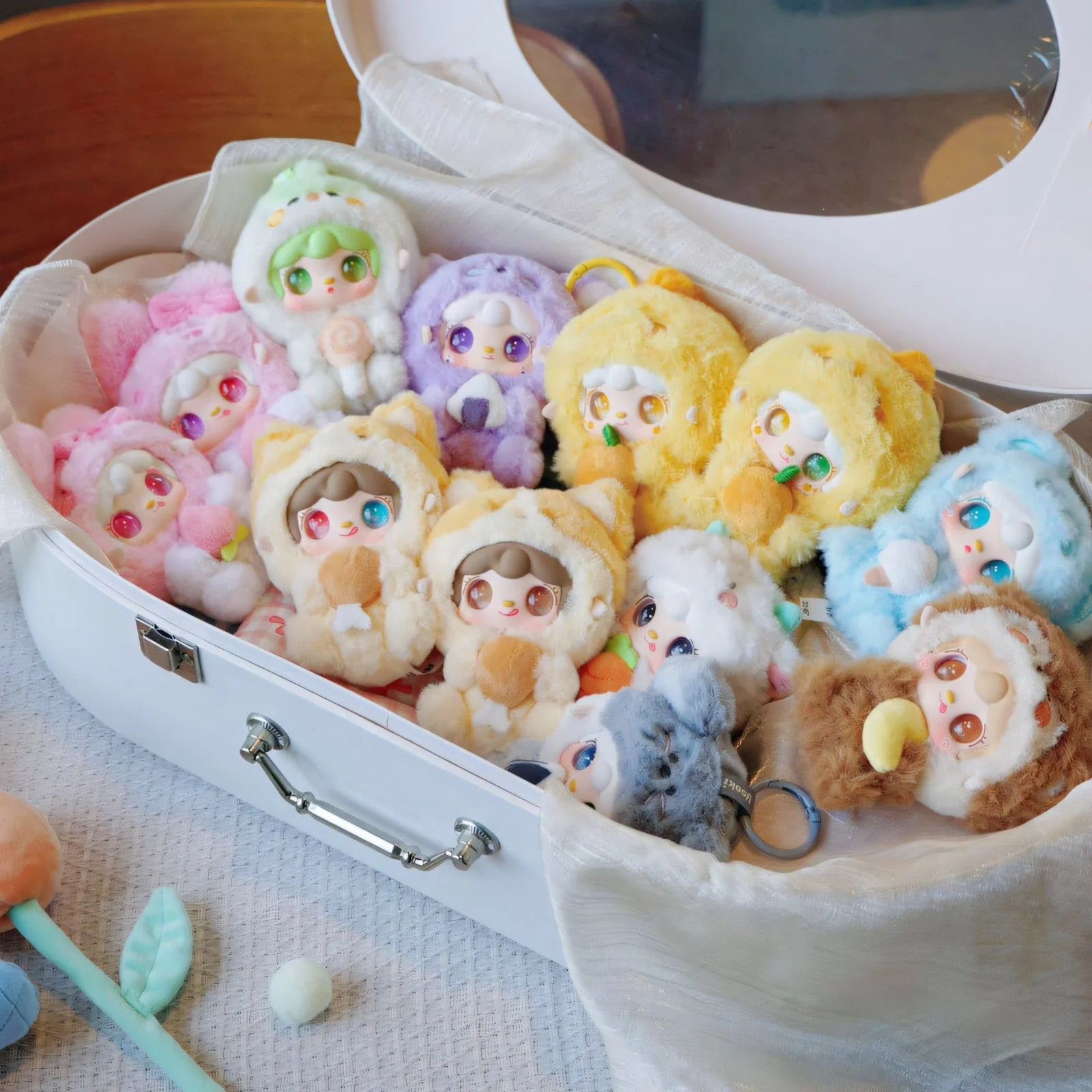 Yooki V10 Gourmet restaurant Mini Pendant Plush Blind Box & YOOKI十代美食レストランシリーズ