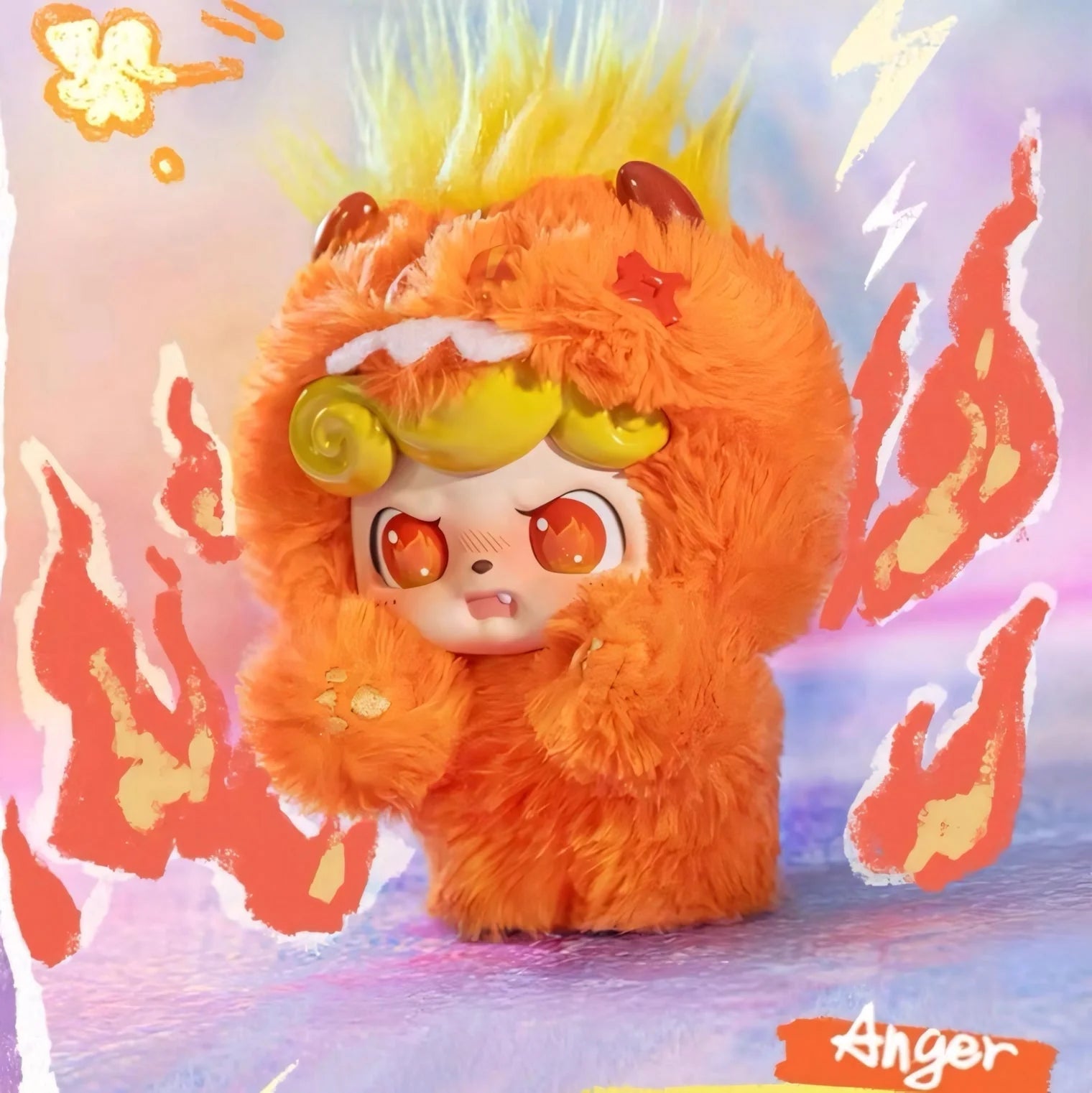 Q kid Emotional Hairy Monsters&イモション シリーズぬいぐるみ