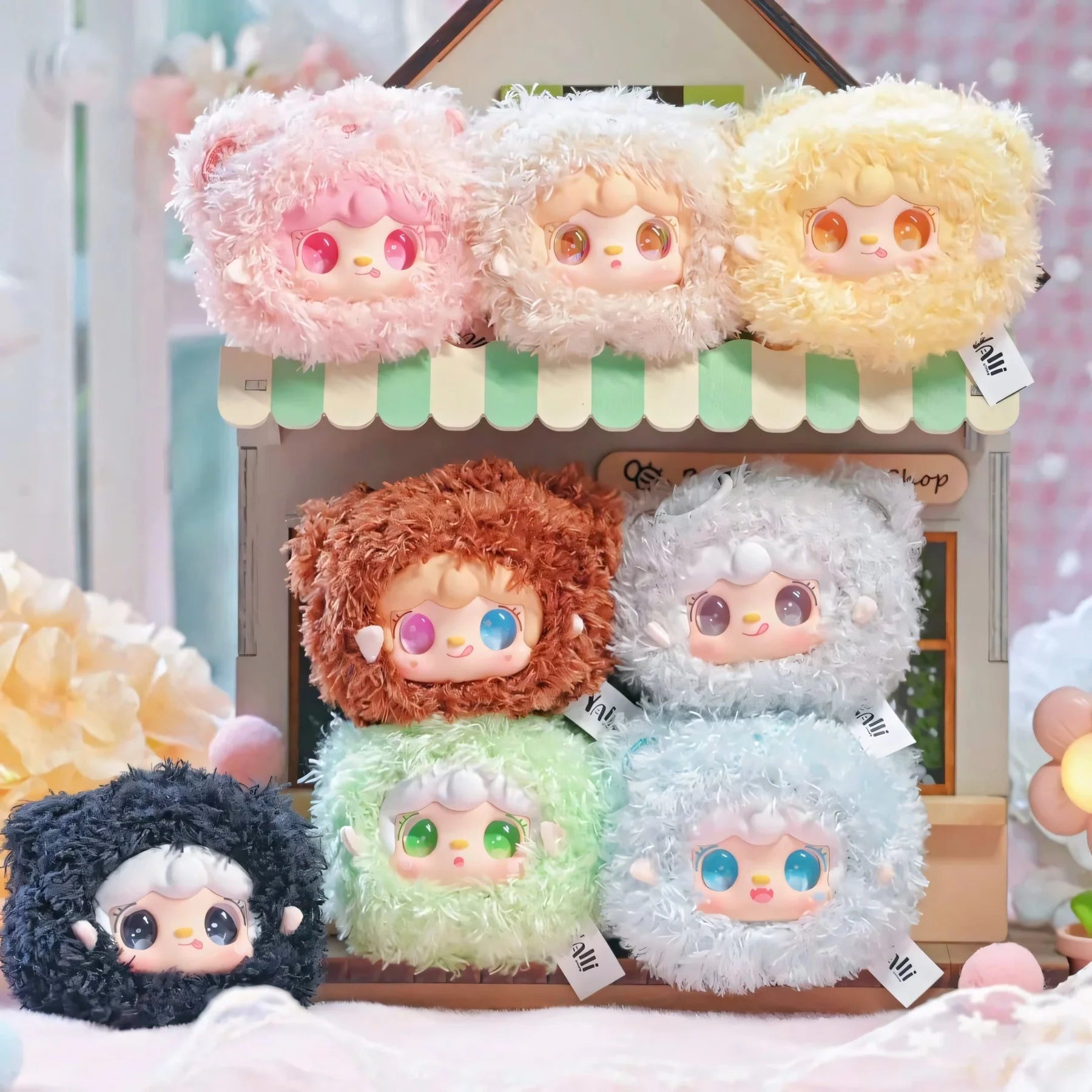 Yooki V9 Little Bear Mini Pendant Plush Blind Box & YOOKI9代 ベアちゃんシリーズ&ブラインドボックス&ペンダント