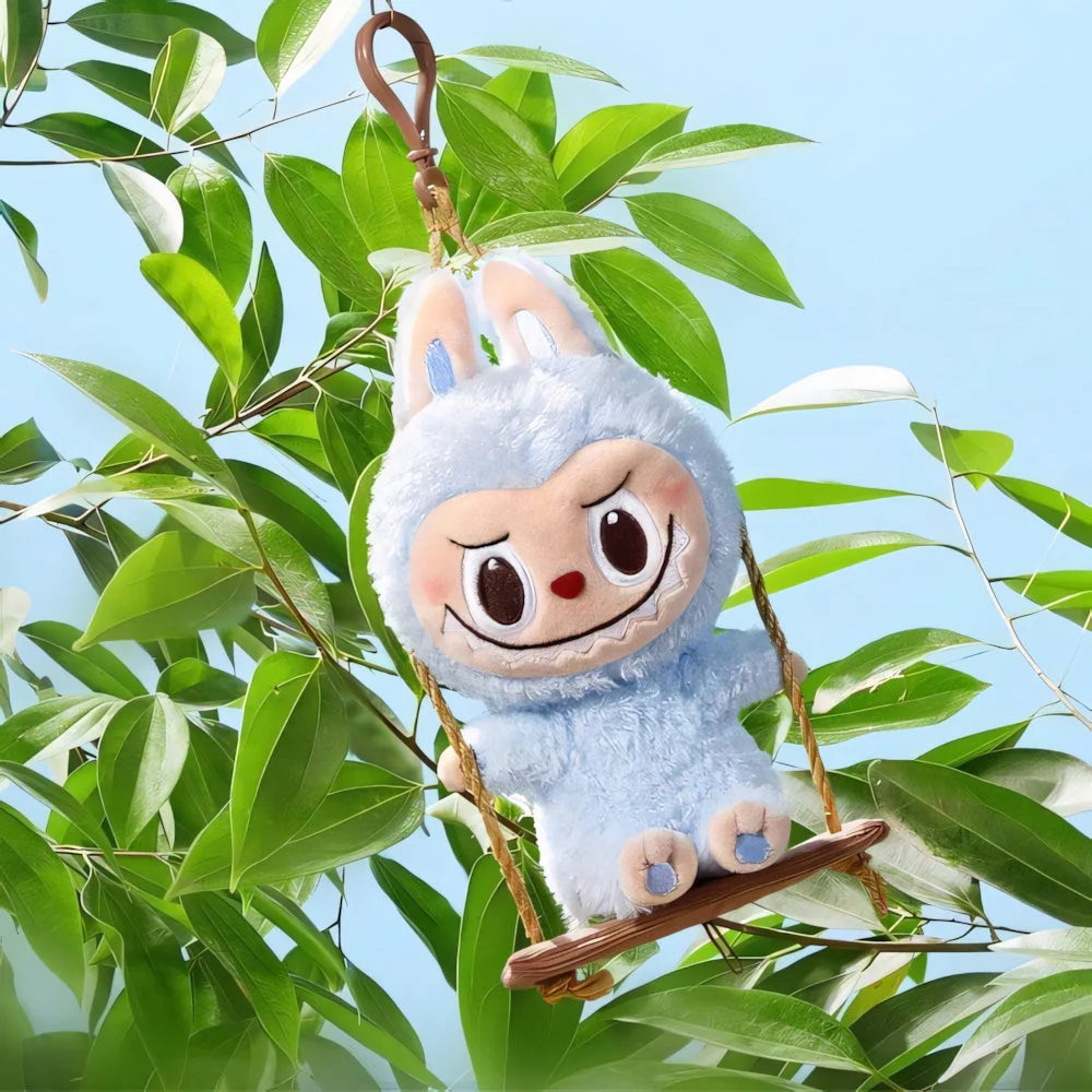The Monsters Playing on the Swing Plush Pendant Blind Box & ブラコンをぶら下がるラブブ
