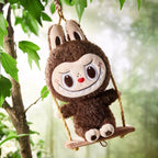 The Monsters Playing on the Swing Plush Pendant Blind Box & ブラコンをぶら下がるラブブ